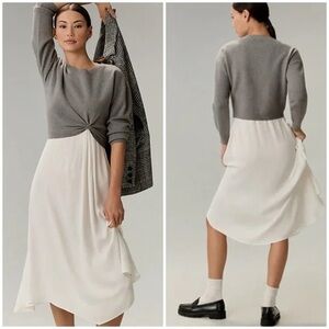 Anthropologie Gemini Twofer Dress